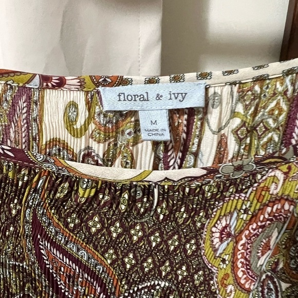 Floral & Ivy Top, Medium - Picture 6 of 12